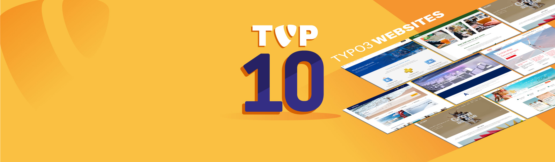 Top 10 Websites Built With TYPO3 CMS!