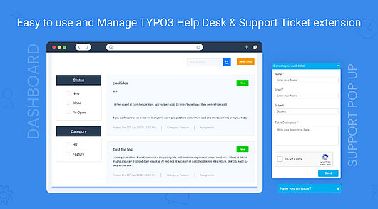 TYPO3 Help Desk Extension